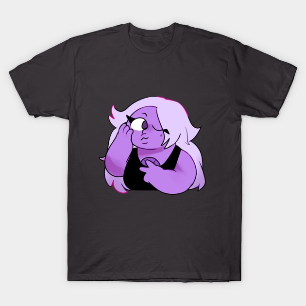 amethyst the best gem T-Shirt by hyena_png